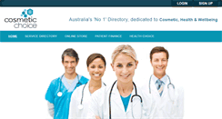 Desktop Screenshot of cosmeticchoice.com.au